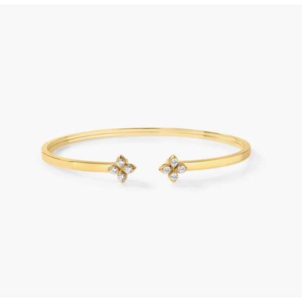 18K Yellow Gold Bangle Bracelet Blue Water Jewelers Saint Augustine, FL