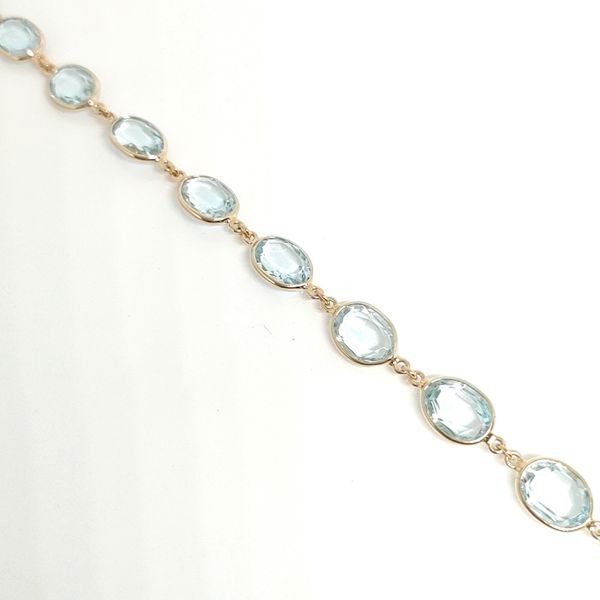 14K Yellow Gold Fashion Bracelet Blue Water Jewelers Saint Augustine, FL