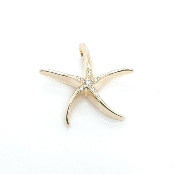DIAMOND STARFISH PENDANT Blue Water Jewelers Saint Augustine, FL