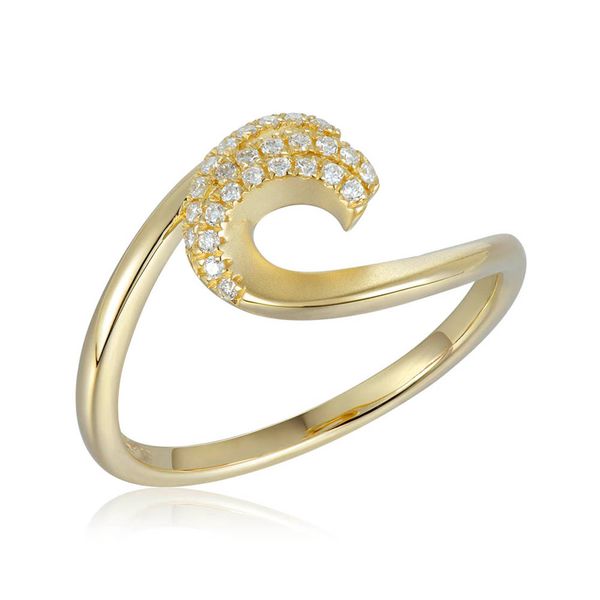 14K Yellow Gold Ring Blue Water Jewelers Saint Augustine, FL