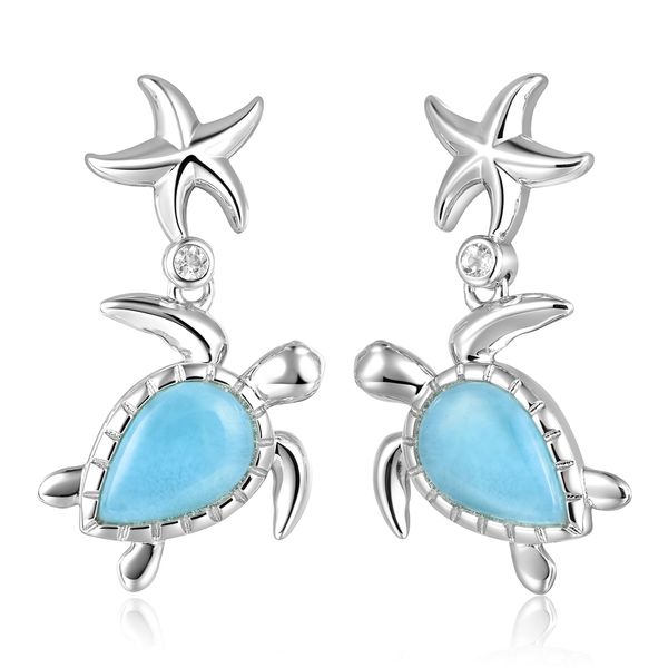 Sterling Silver Earrings Blue Water Jewelers Saint Augustine, FL