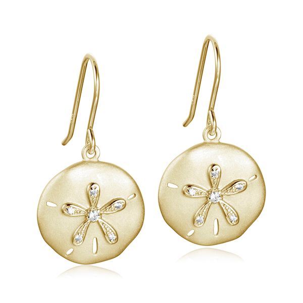 14K Yellow Gold Earrings Blue Water Jewelers Saint Augustine, FL