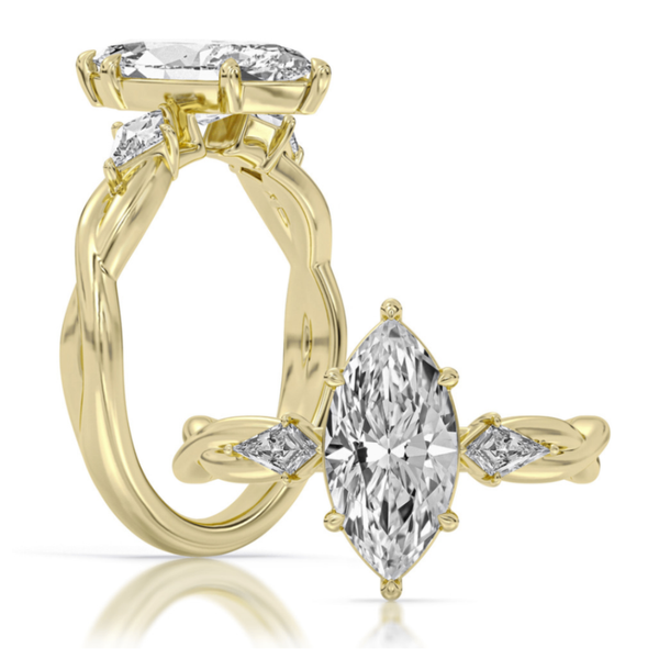 14K Yellow Gold Ring Blue Water Jewelers St. Augustine, FL