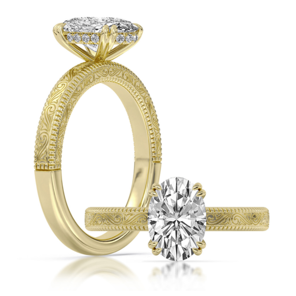 14K Yellow Gold Ring Blue Water Jewelers St. Augustine, FL