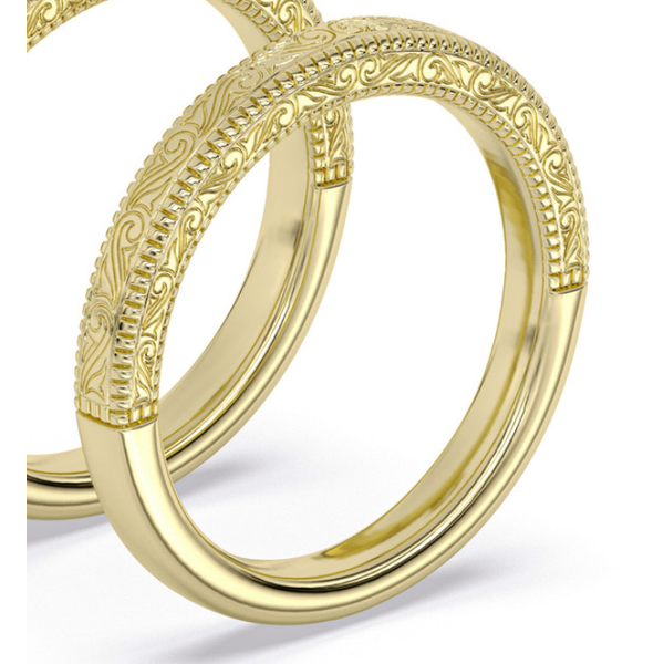 14K Yellow Gold Ring Blue Water Jewelers St. Augustine, FL