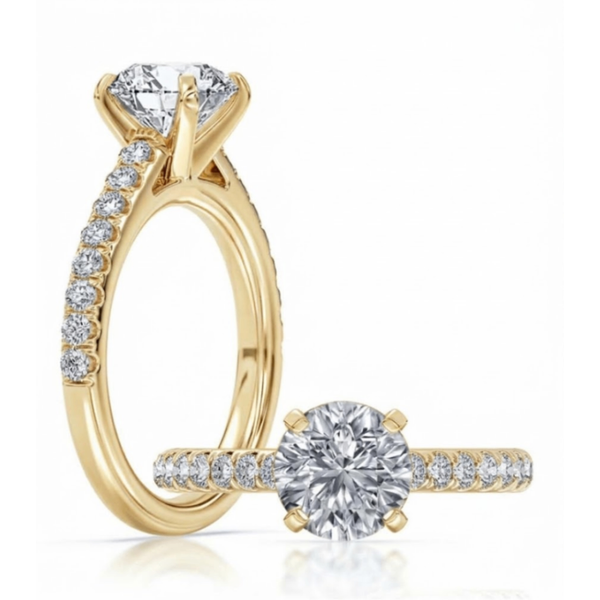 14K Yellow Gold Ring Blue Water Jewelers St. Augustine, FL