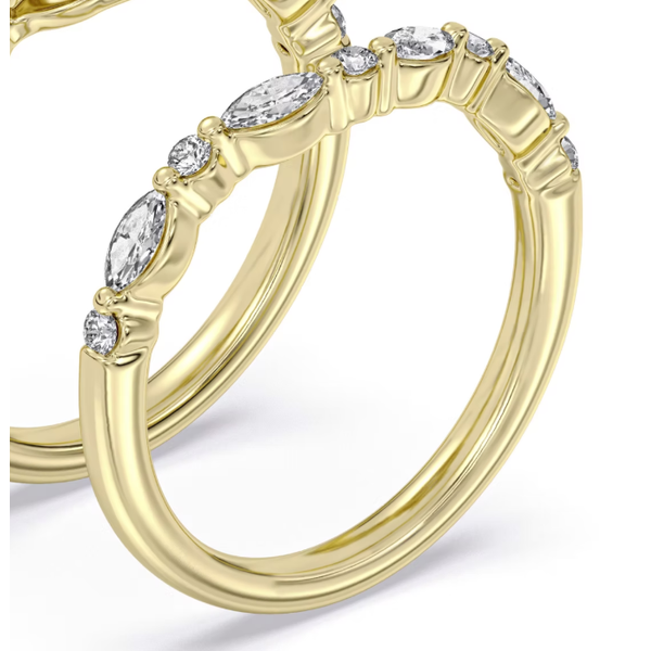 14K Yellow Gold Ring Blue Water Jewelers St. Augustine, FL