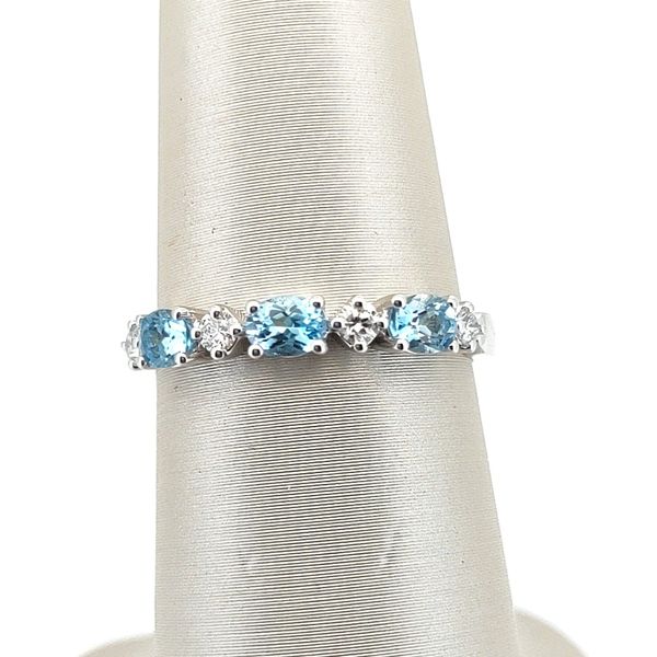 14K White Gold Ring Blue Water Jewelers St. Augustine, FL