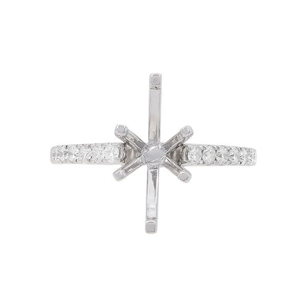 14K White Gold Ring Blue Water Jewelers St. Augustine, FL