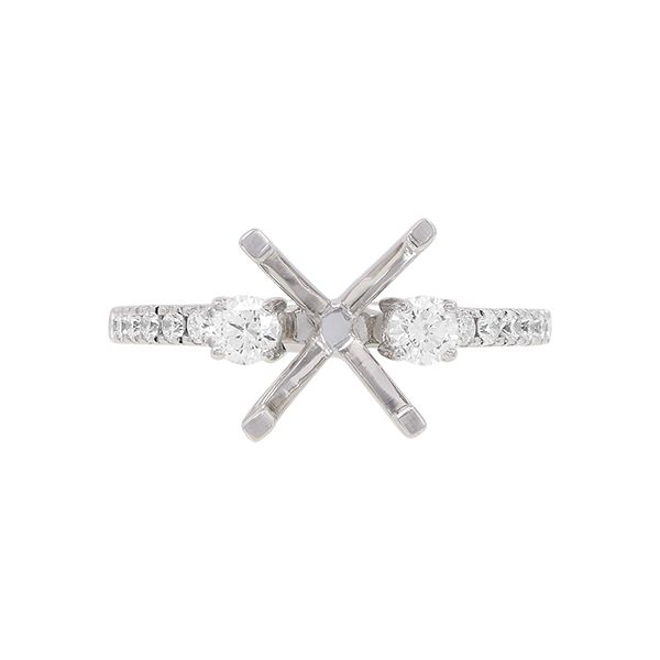14K White Gold Ring Blue Water Jewelers St. Augustine, FL