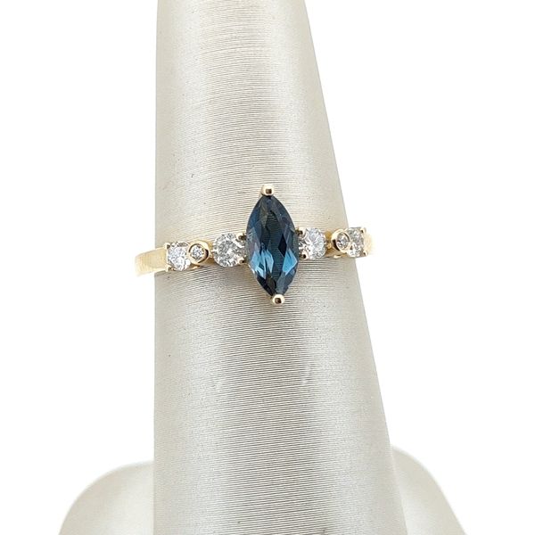 14K Yellow Gold Ring Blue Water Jewelers St. Augustine, FL