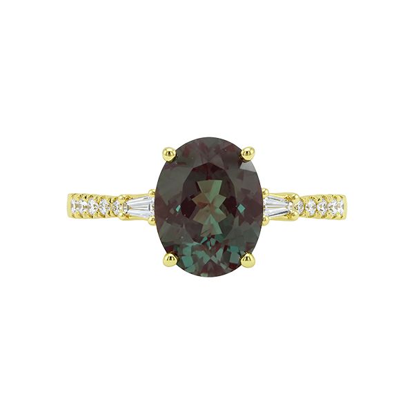 14K Yellow Gold Ring Blue Water Jewelers St. Augustine, FL