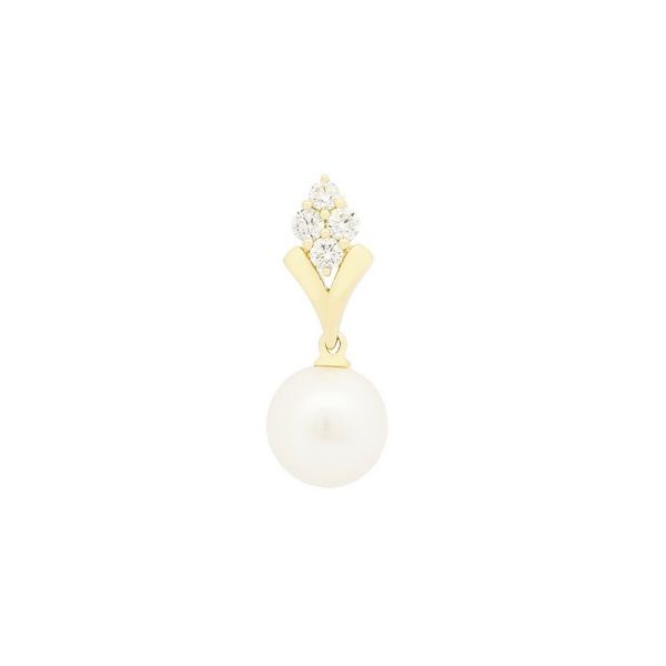 14K Yellow Gold Pendant Blue Water Jewelers St. Augustine, FL