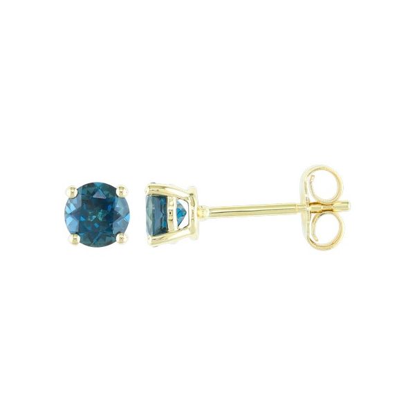 14K Yellow Gold Earrings Blue Water Jewelers St. Augustine, FL