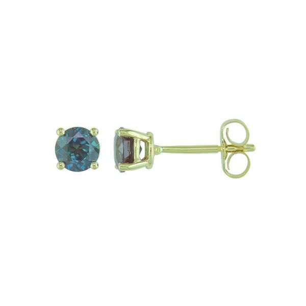 14K Yellow Gold Earrings Blue Water Jewelers St. Augustine, FL