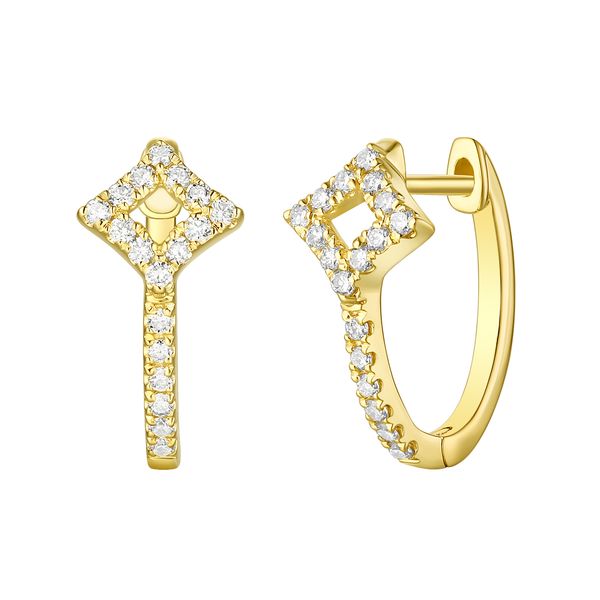 14K Yellow Gold Earrings Blue Water Jewelers St. Augustine, FL