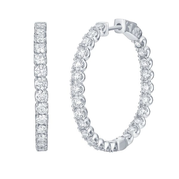 14K White Gold Earrings Blue Water Jewelers St. Augustine, FL