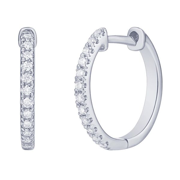 14K White Gold Earrings Blue Water Jewelers St. Augustine, FL