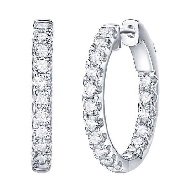 14K White Gold Earrings Blue Water Jewelers St. Augustine, FL