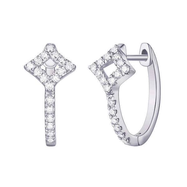 14K White Gold Earrings Blue Water Jewelers St. Augustine, FL