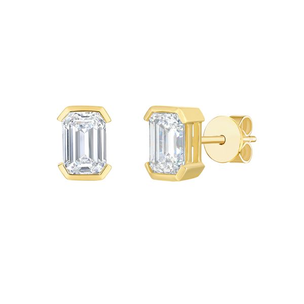 14K Yellow Gold Earrings Blue Water Jewelers St. Augustine, FL