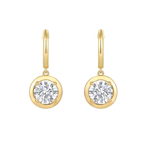 14K Yellow Gold Earrings Blue Water Jewelers St. Augustine, FL