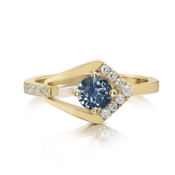 14K Yellow Gold Ring Blue Water Jewelers St. Augustine, FL