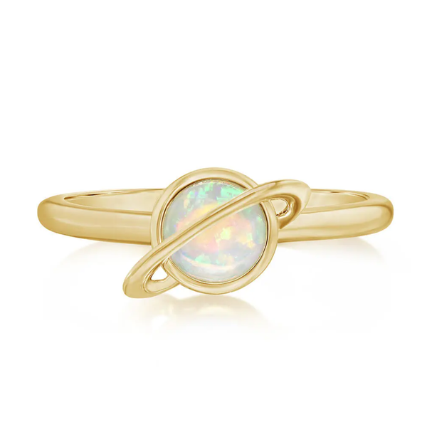 14K Yellow Gold Ring Blue Water Jewelers St. Augustine, FL
