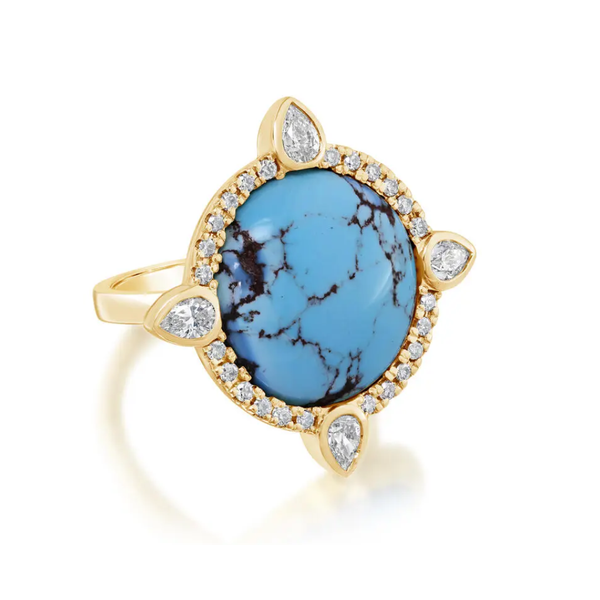 14K Yellow Gold Ring Blue Water Jewelers St. Augustine, FL
