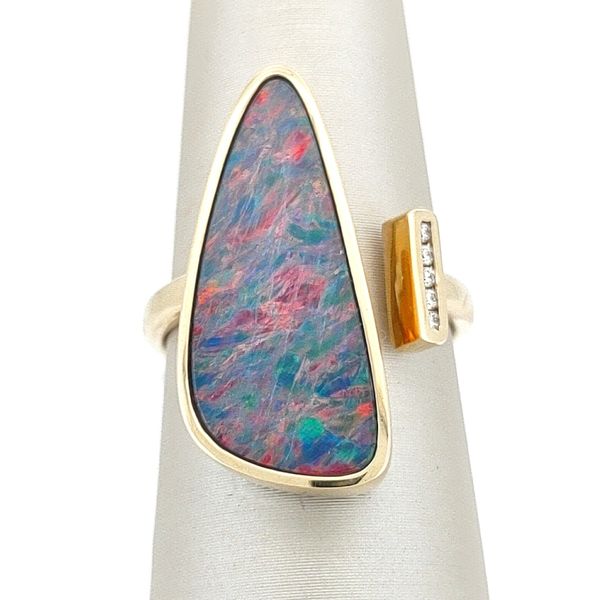 14K Yellow Gold Ring Blue Water Jewelers St. Augustine, FL
