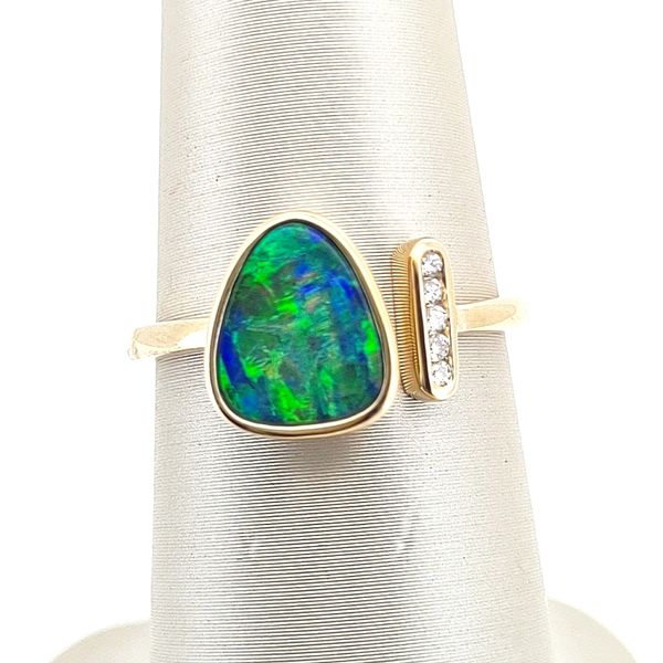 14K Yellow Gold Ring Blue Water Jewelers St. Augustine, FL