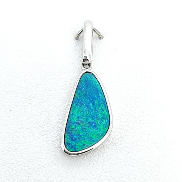 14K White Gold Pendant Blue Water Jewelers St. Augustine, FL