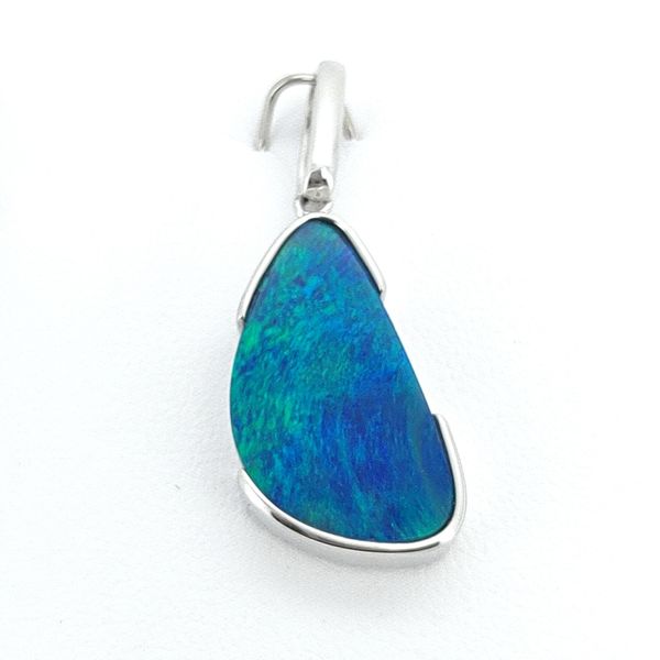 14K White Gold Pendant Blue Water Jewelers St. Augustine, FL
