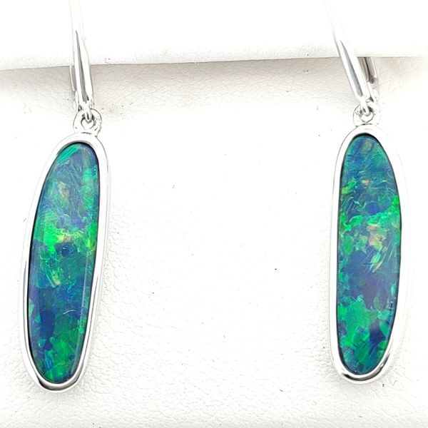 14K White Gold Earrings Blue Water Jewelers St. Augustine, FL