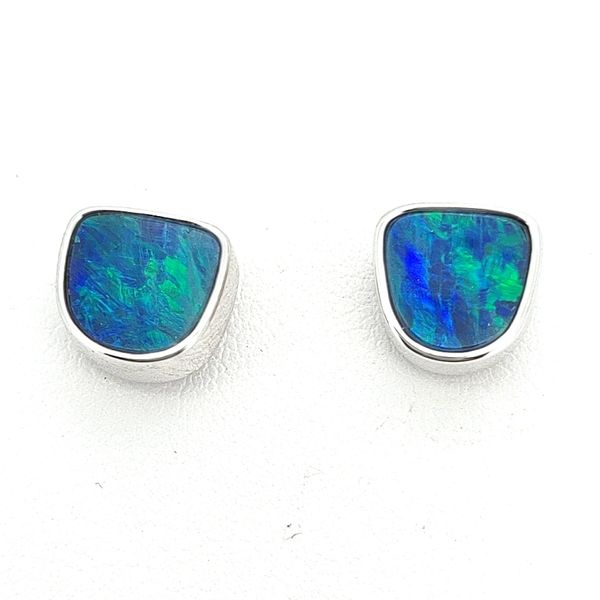 14K White Gold Earrings Blue Water Jewelers St. Augustine, FL