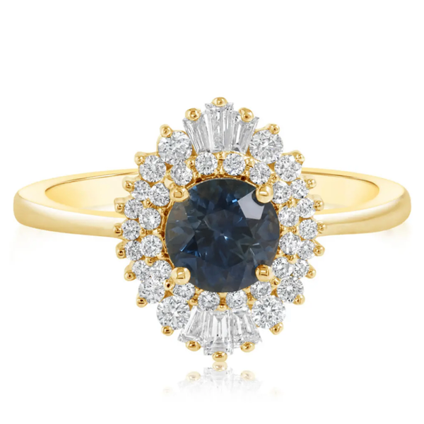 14K Yellow Gold Ring Blue Water Jewelers St. Augustine, FL