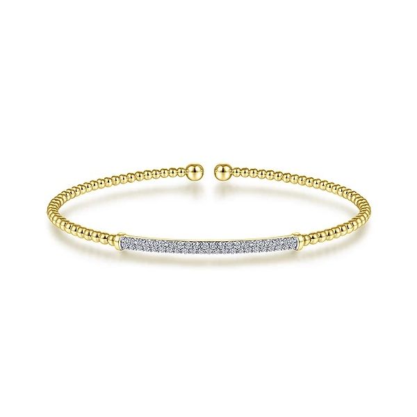 GOLD BUJUKAN DIAMOND BANGLE Blue Water Jewelers St. Augustine, FL
