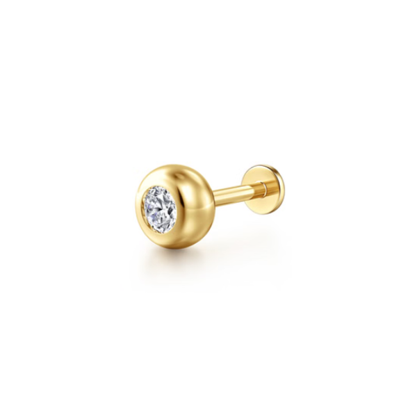 14K Yellow Gold Earrings Blue Water Jewelers St. Augustine, FL