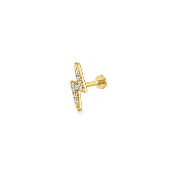 14K Yellow Gold Earrings Blue Water Jewelers St. Augustine, FL