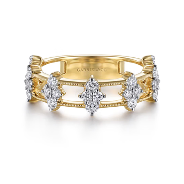 14K Yellow Gold Ring Blue Water Jewelers St. Augustine, FL