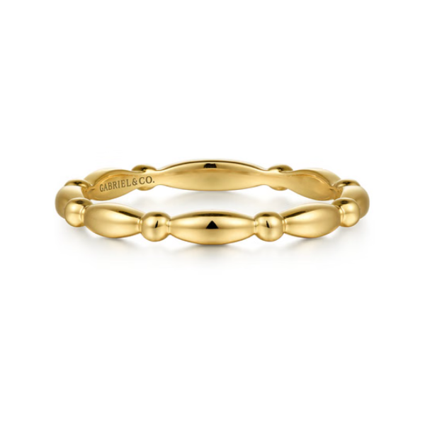 14K Yellow Gold Ring Blue Water Jewelers St. Augustine, FL