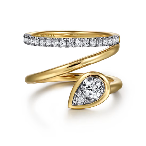Two-Tone Ring Blue Water Jewelers St. Augustine, FL