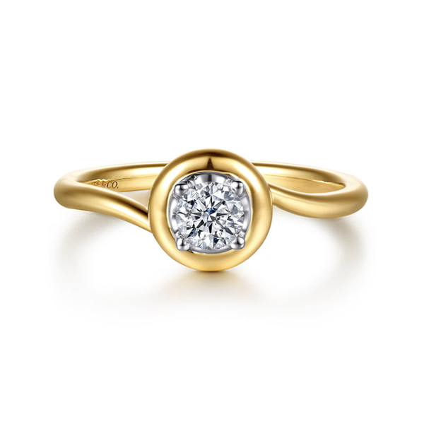 14K Yellow Gold Ring Blue Water Jewelers St. Augustine, FL