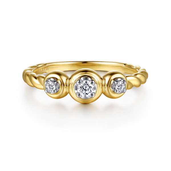 14K Yellow Gold Ring Blue Water Jewelers St. Augustine, FL