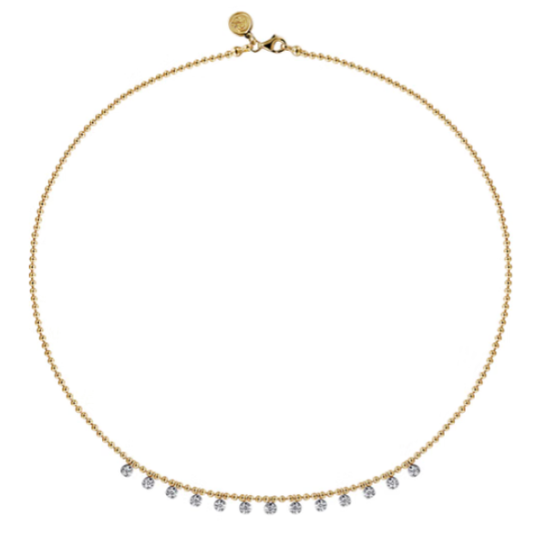 14K Yellow Gold Necklace Blue Water Jewelers St. Augustine, FL