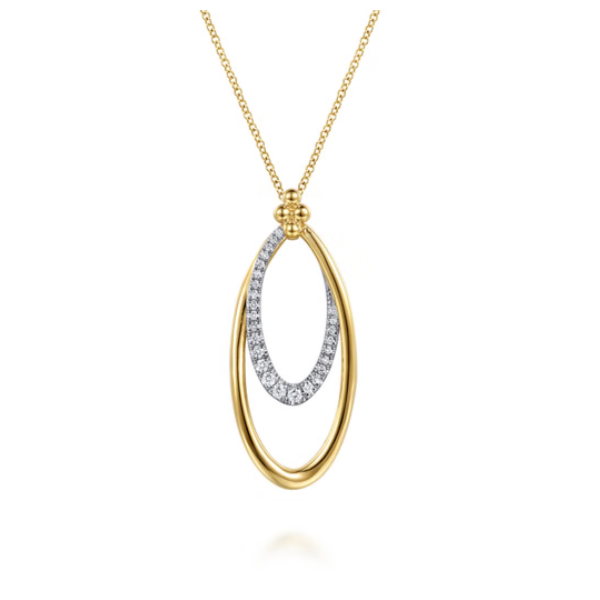 Two-Tone Necklace Blue Water Jewelers St. Augustine, FL