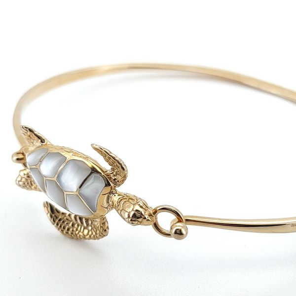 Yellow Gold Bangle Bracelet Blue Water Jewelers St. Augustine, FL