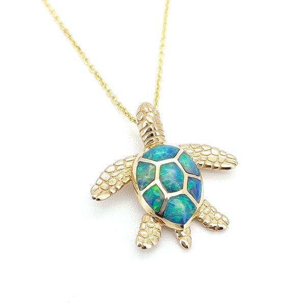 14K Yellow Gold Necklace Blue Water Jewelers St. Augustine, FL