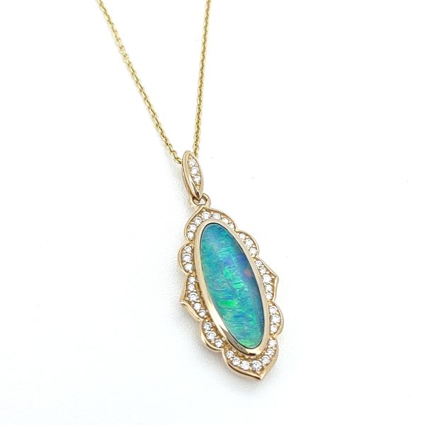 14K Yellow Gold Necklace Blue Water Jewelers St. Augustine, FL