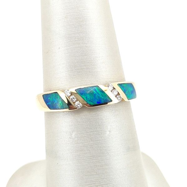 14K Yellow Gold Ring Blue Water Jewelers St. Augustine, FL